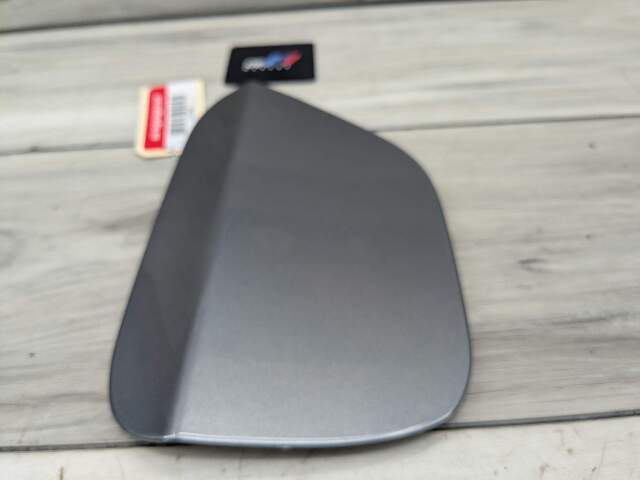 07-13 OEM BMW E93 M3 335 Rear Fuel Gas Tank Flap Lid Cover Cap Silver
