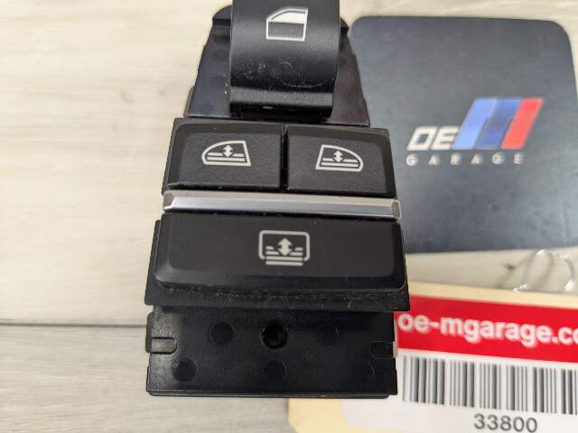 10-18 BMW F01 F02 F06 F07 Rear Window Regulator Sun Shade Control Switch