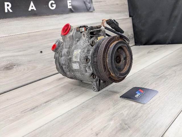 09-13 OEM BMW E70 X5 Diesel Engine M57Y AC Compressor Clutch A/C Pump Pulley