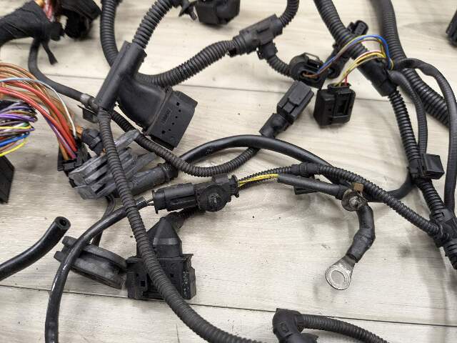09-10 OEM BMW E70 X5d PRE LCI M57 Engine DIESEL Transmission Wiring Wire Harness