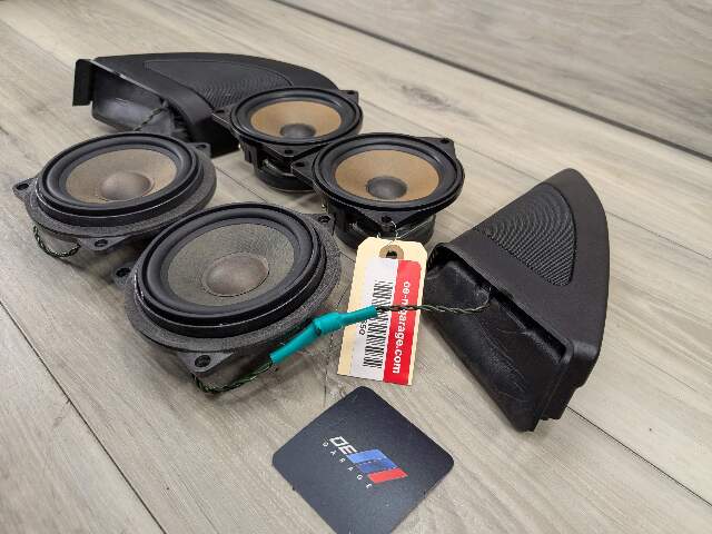 08-13 OEM BMW E82 128 135 Audio HIFI HI-Fi Sound Speakers Tweeters SET