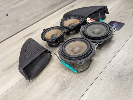 08-13 OEM BMW E82 128 135 Audio HIFI HI-Fi Sound Speakers Tweeters SET