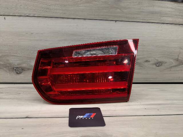 12-15 OEM BMW F30 F80 M3 Sedan Rear Passenger Side Inner Trunk Tail Light