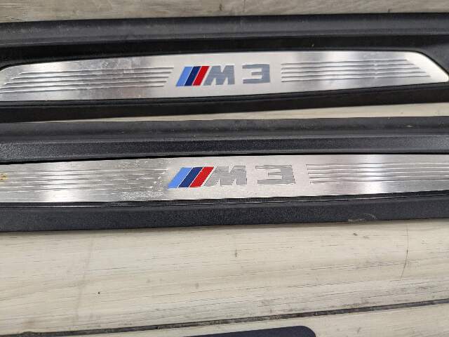*15-18 OEM BMW F80 M3 Front Door Sill Cover Trim Entrance Sill Kick Plates SET