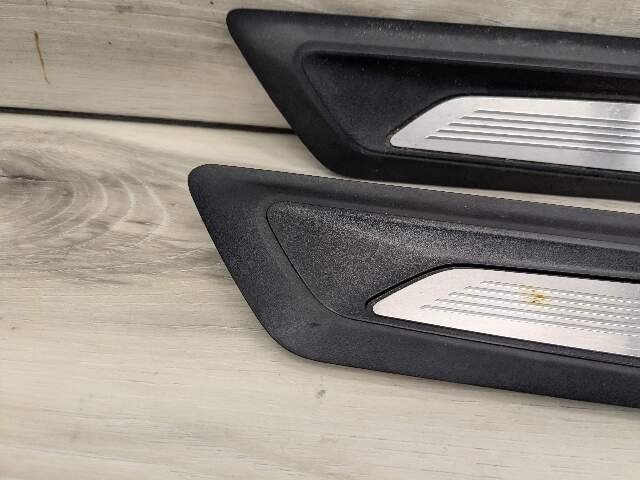 *15-18 OEM BMW F80 M3 Front Door Sill Cover Trim Entrance Sill Kick Plates SET