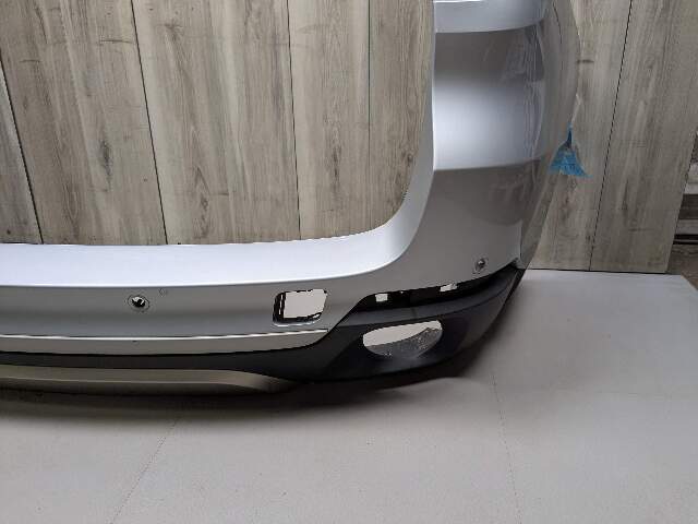 *NOTE* 14-18 OEM BMW F15 X5 Rear Bumper Cover Panel Assembly Silver A83