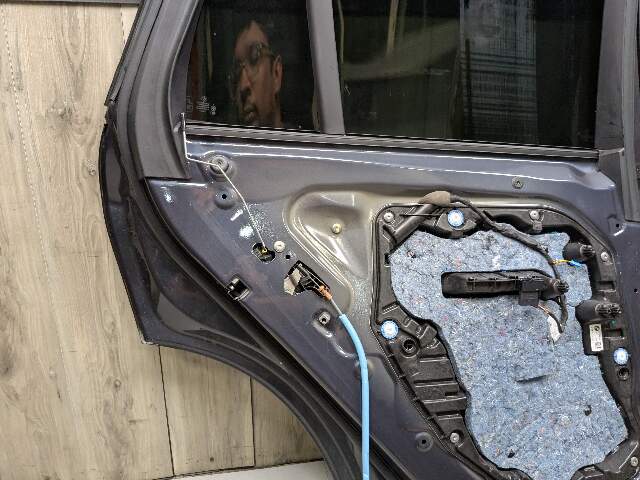 19-25 OEM BMW G05 X5 Rear Left Driver Side Door Shell Panel Gray C27