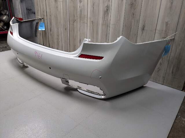 *16-19 OEM BMW G11 G12 740 750 M760 M SPORT Rear Bumper Cover Panel White 300