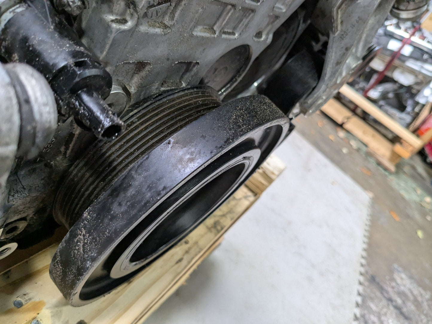 11-13 BMW F01 F02 F06 RWD N55 Engine Complete Assembly 209k Ran! Video!