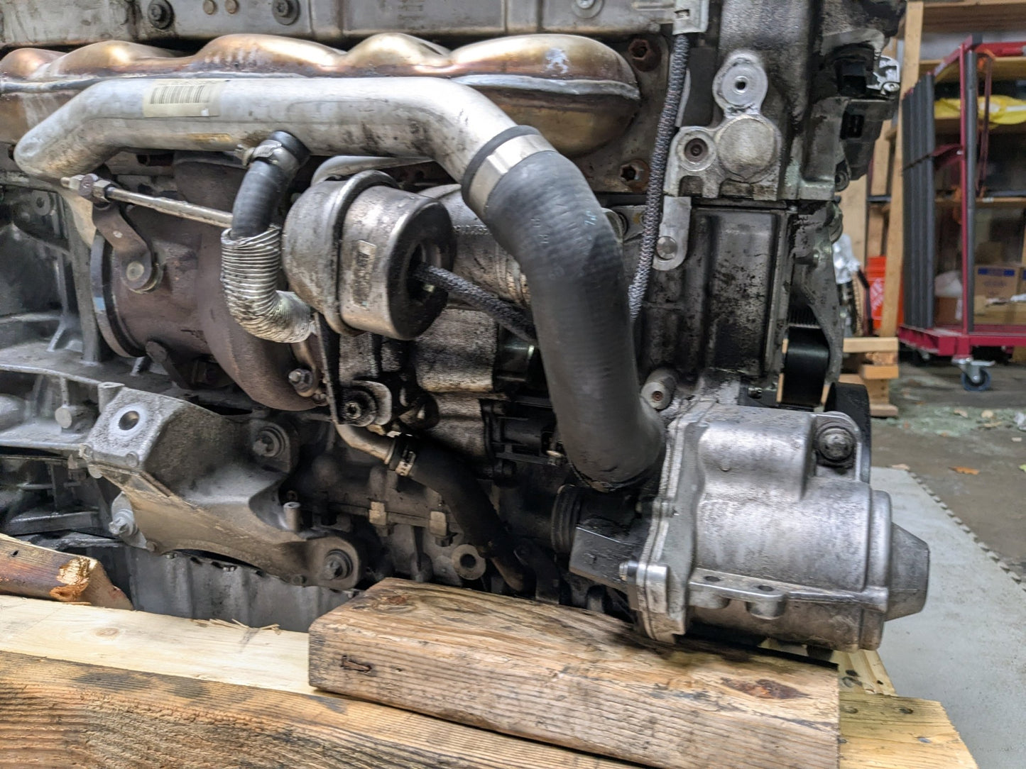 11-13 BMW F01 F02 F06 RWD N55 Engine Complete Assembly 209k Ran! Video!