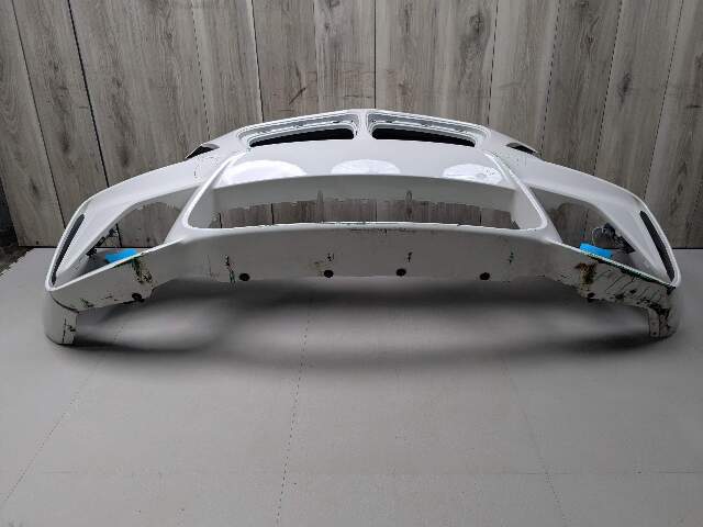 NOTE* 15-20 OEM BMW F87 M2 Front Bumper Cover Trim w/O PDC Holes White 300