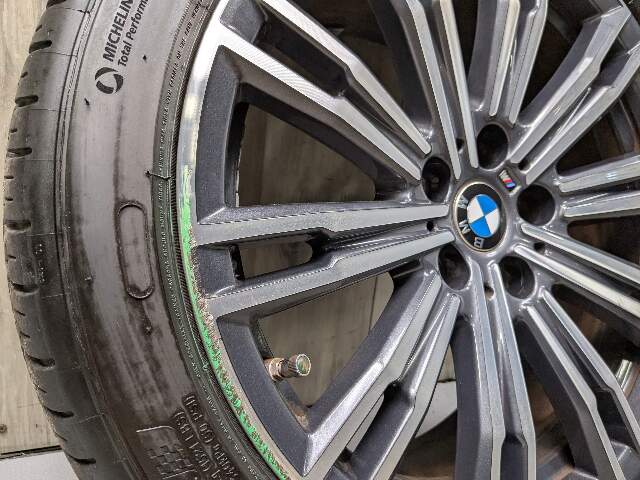 *19-24 OEM BMW G20 330 M340 Front Rim Wheel 18x7.5 ET25 Double Spoke Style 790M