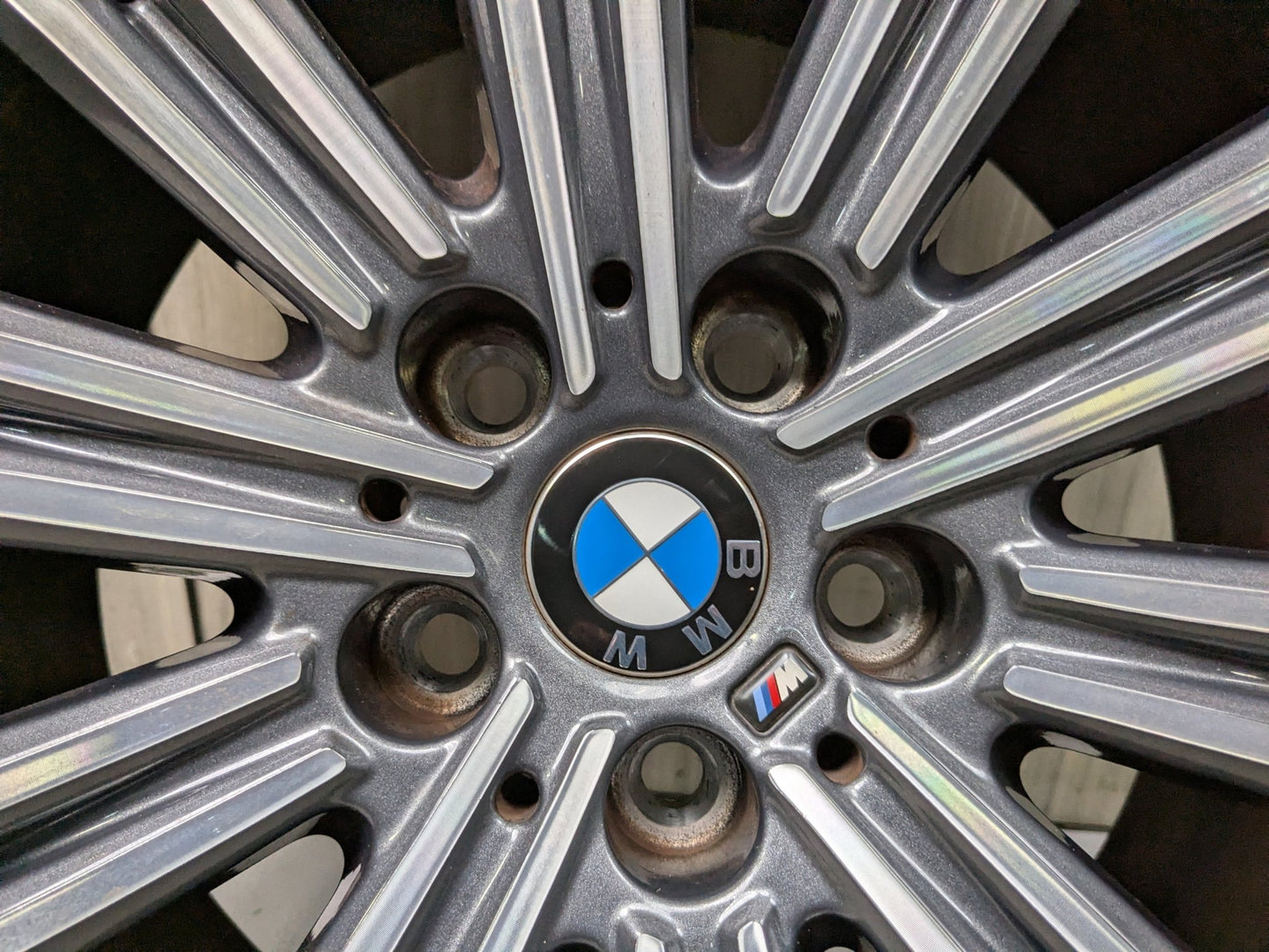 19-24 OEM BMW G20 330 M340 Rear Rim Wheel 18x8.5 ET40 Double Spoke Style 790M