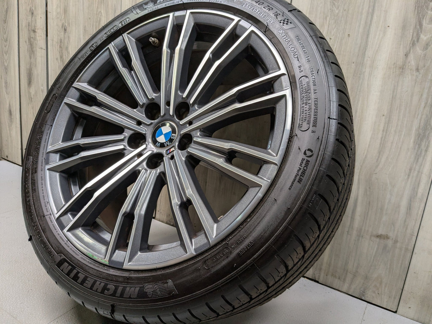 19-24 OEM BMW G20 330 M340 Rear Rim Wheel 18x8.5 ET40 Double Spoke Style 790M