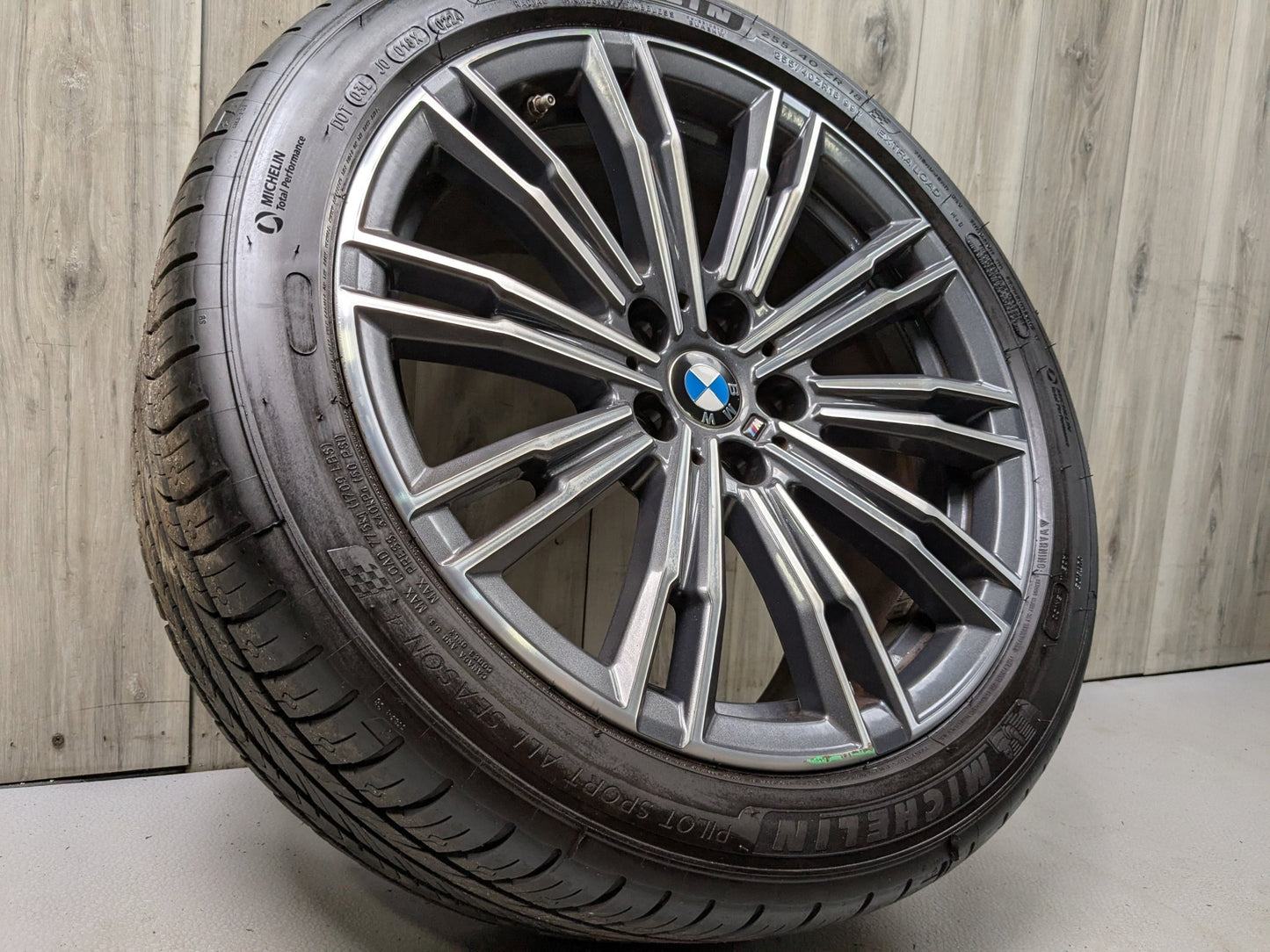 19-24 OEM BMW G20 330 M340 Rear Rim Wheel 18x8.5 ET40 Double Spoke Style 790M