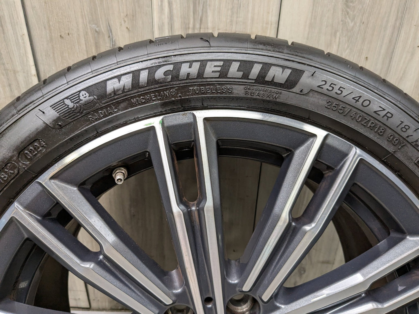 19-24 OEM BMW G20 330 M340 Rear Rim Wheel 18x8.5 ET40 Double Spoke Style 790M