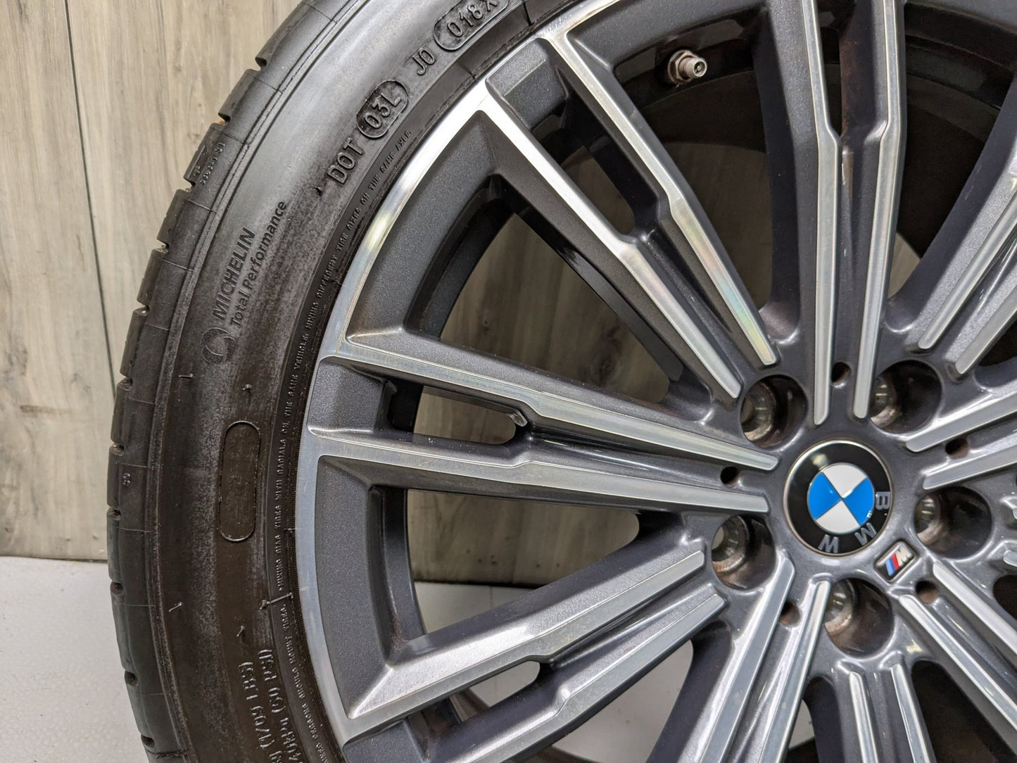 19-24 OEM BMW G20 330 M340 Rear Rim Wheel 18x8.5 ET40 Double Spoke Style 790M