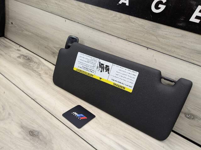 *19-24 OEM BMW G20 G80 330 M340 M3 Right Passenger Side Interior Sun Visor Black
