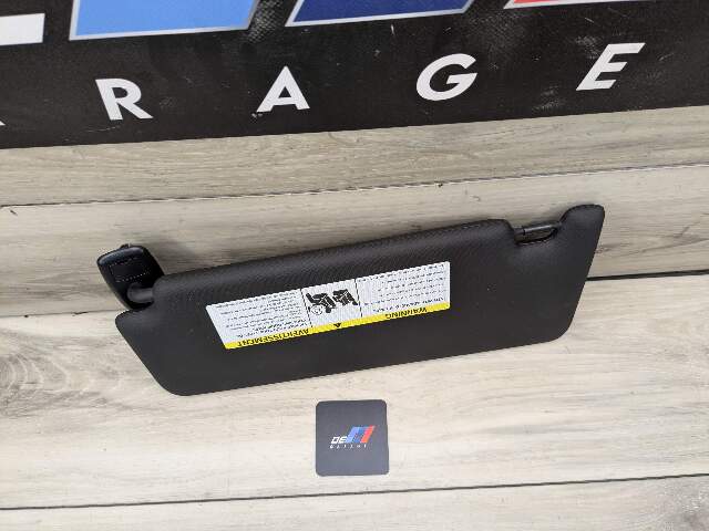 *19-24 OEM BMW G20 G80 330 M340 M3 Right Passenger Side Interior Sun Visor Black