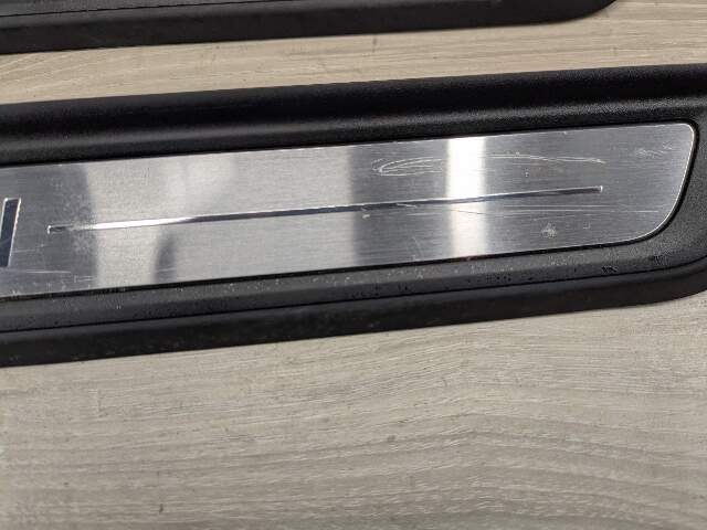 NOTE* 19-24 OEM BMW G20 330 Front Left Right Door Sills Cover Scuff Plates PAIR