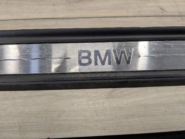 NOTE* 19-24 OEM BMW G20 330 Front Left Right Door Sills Cover Scuff Plates PAIR