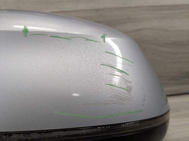 *14-18 OEM BMW F15 X5 Left Driver Side Mirror Assembly Auto Dip Heated Silver