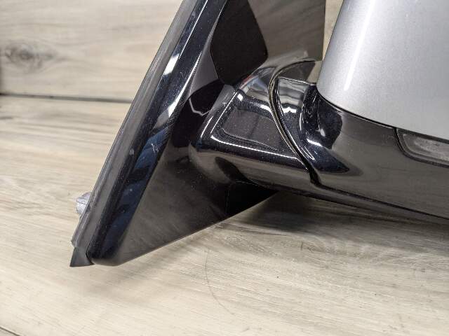 *14-18 OEM BMW F15 X5 Left Driver Side Mirror Assembly Auto Dip Heated Silver