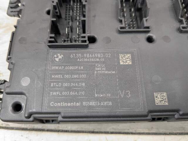 12-18 OEM BMW F30 F32 F82 REM Rear Body Control Unit Electronic Module BCM Box