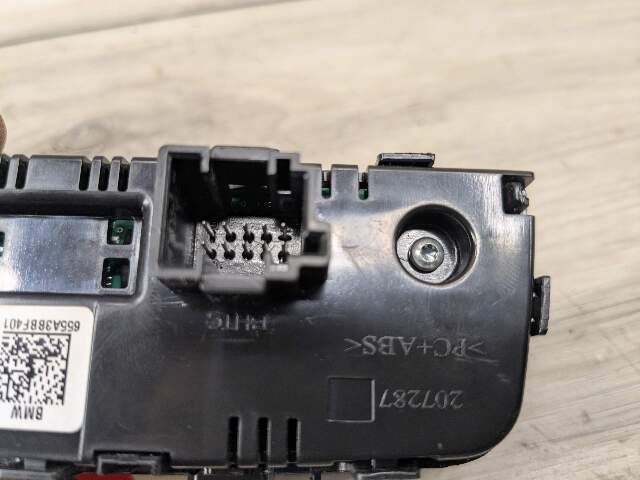 19-25 OEM BMW G20 G22 G23 G26 G42 AC Rear Heater Climate Control Switch Panel
