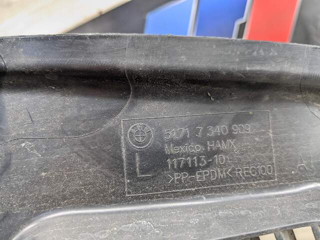 OEM BMW G20 G22 G42 M340 M240 Front Left Driver Fender Liner Wheel Splash Shield