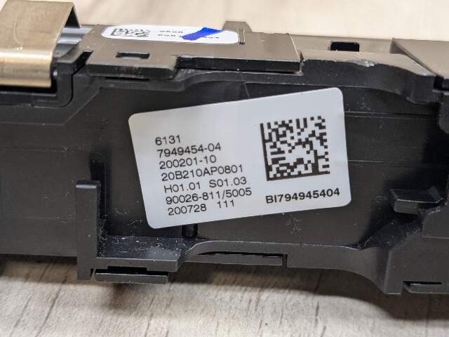 OEM BMW G20 G22 G23 G80 G82 G83 M3 M4 Control Panel Radio Media Buttons Control