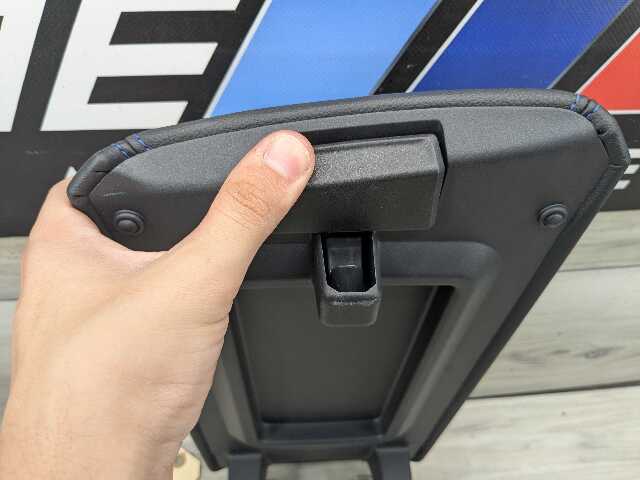 19-25 OEM BMW G20 G22 G23 G26 G42 G87 Center Console Armrest Tray BLACK / BLUE