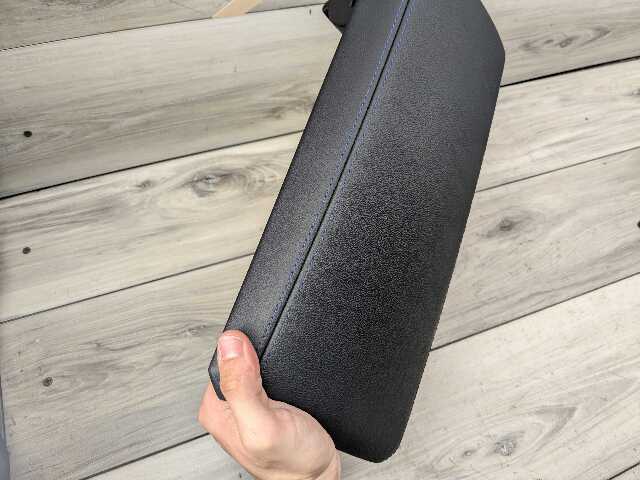 19-25 OEM BMW G20 G22 G23 G26 G42 G87 Center Console Armrest Tray BLACK / BLUE