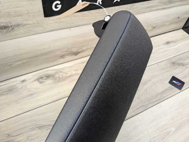 19-25 OEM BMW G20 G22 G23 G26 G42 G87 Center Console Armrest Tray BLACK / BLUE