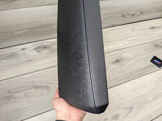 19-25 OEM BMW G20 G22 G23 G26 G42 G87 Center Console Armrest Tray BLACK / BLUE