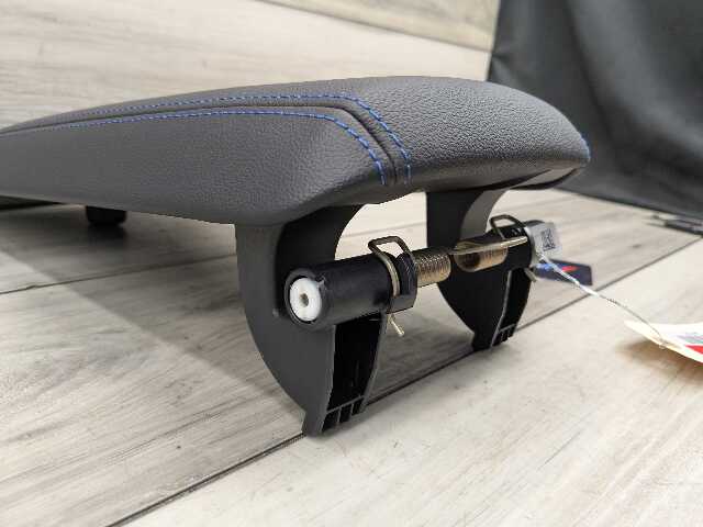 19-25 OEM BMW G20 G22 G23 G26 G42 G87 Center Console Armrest Tray BLACK / BLUE