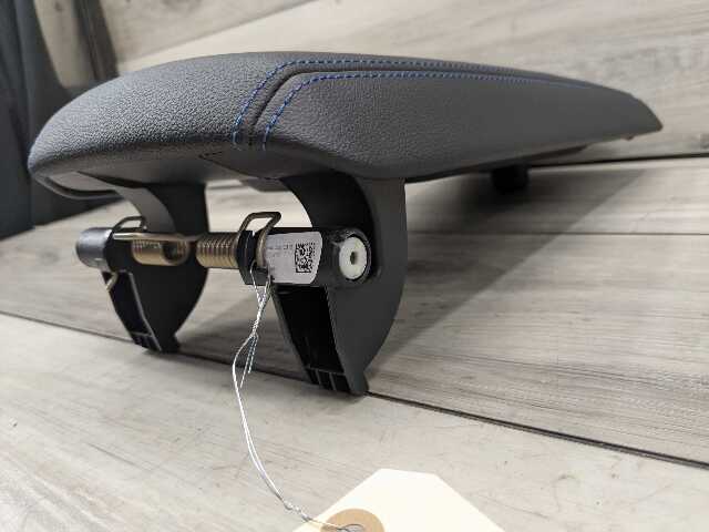 19-25 OEM BMW G20 G22 G23 G26 G42 G87 Center Console Armrest Tray BLACK / BLUE