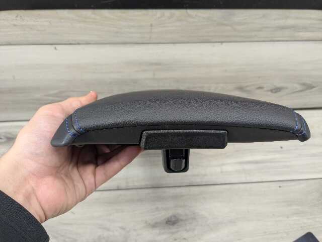 19-25 OEM BMW G20 G22 G23 G26 G42 G87 Center Console Armrest Tray BLACK / BLUE