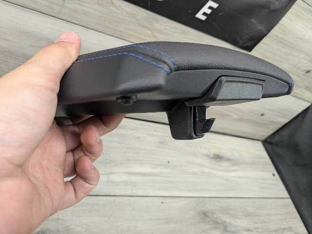 19-25 OEM BMW G20 G22 G23 G26 G42 G87 Center Console Armrest Tray BLACK / BLUE