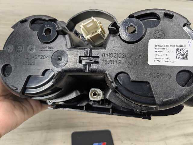 OEM BMW G20 G22 G23 G26 G80 G82 M3 Center Console Cup Holder Storage Compartment