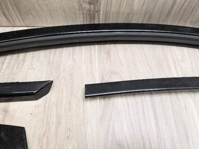 22-25 OEM BMW G42 G87 Left Driver Side Door Belt Molding Trim SHADOW GLOSS