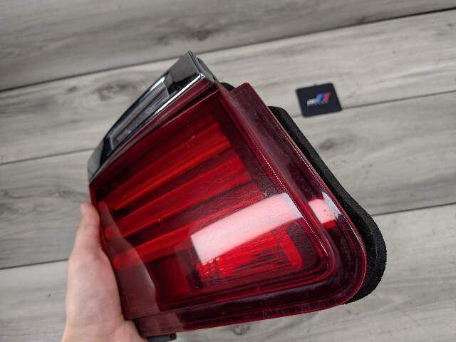 13-15 OEM BMW F01 F02 LCI 740 750 LED Rear Left Driver Side Inner Tail Light