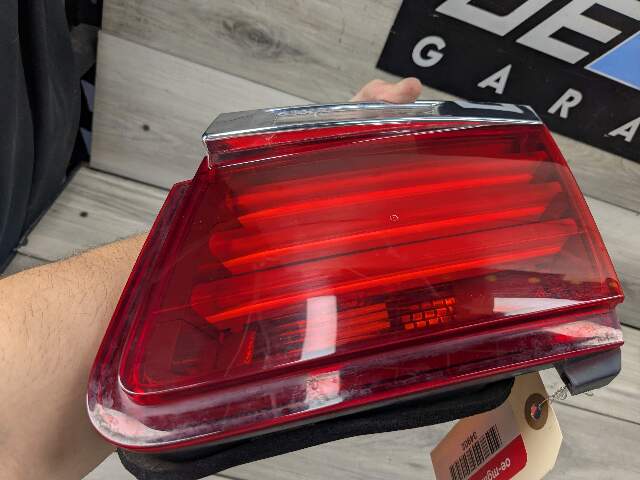 13-15 OEM BMW F01 F02 LCI 740 750 LED Rear Right Passenger Side Inner Tail Light