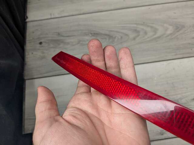 13-15 OEM BMW F01 F02 740 750 Rear Bumper Right Passenger Marker Light Reflector