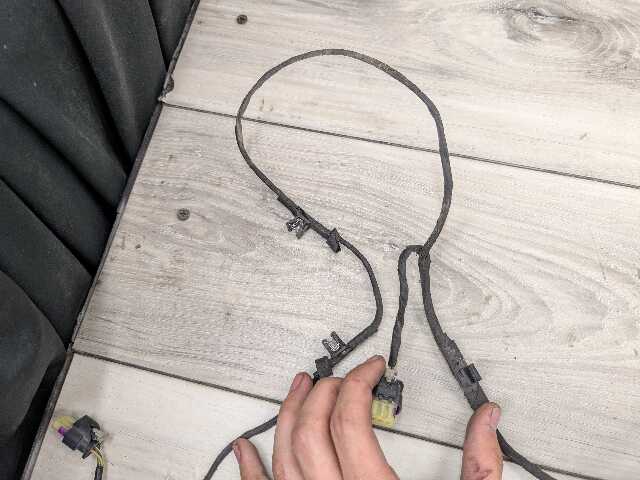 13-15 OEM BMW F01 F02 740 750 760 FRONT Parking Sensors PDC Wire Wiring Harness