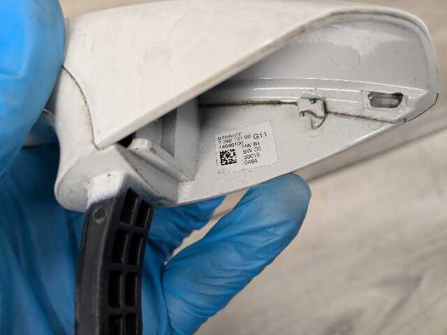 16-19 OEM BMW G11 G12 740 750 REAR Left Driver Door Handle COMFORT ACCESS White