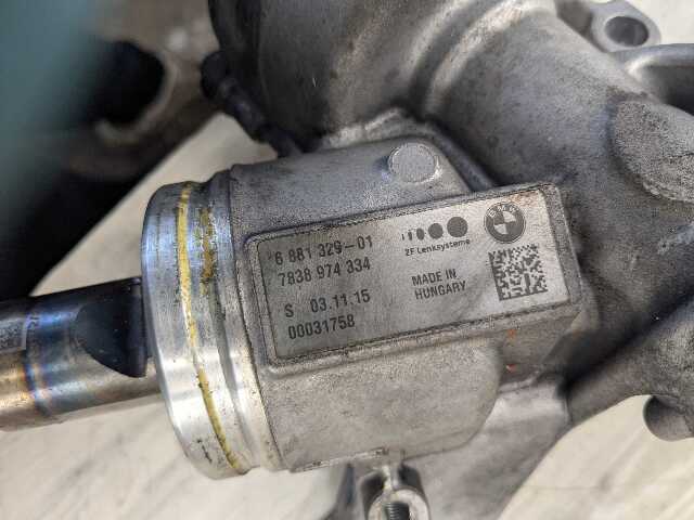16-19 OEM BMW G11 G12 750Li RWD Electric Steering Gear Rack and Pinion ZF 97k