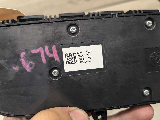 OEM BMW G01 G02 G20 330 M340 X3 Front Left Driver Seat Adjustment Control Switch