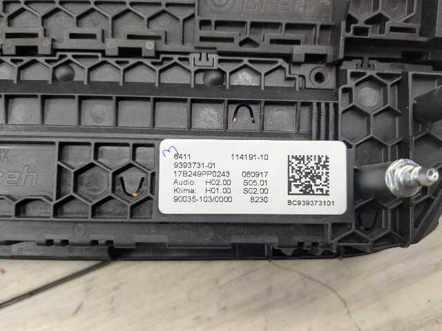 18-24 OEM BMW F97 F98 G01 G02 X3 X4 AC Climate Control Panel Radio Media Buttons