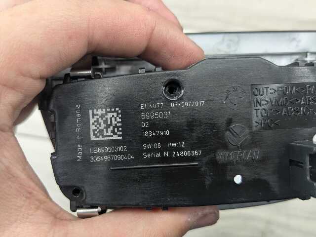18-24 OEM BMW G01 G02 X3 X4 Headlight Switch Control Panel Light Module BLACK